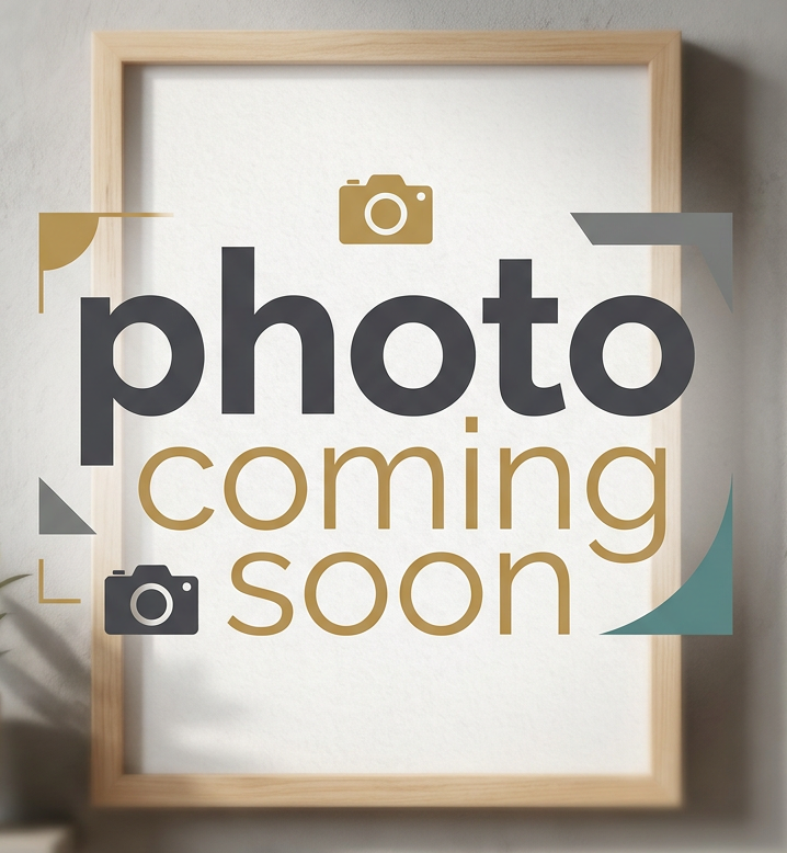 Framed graphic reading “photo coming soon” with camera icons